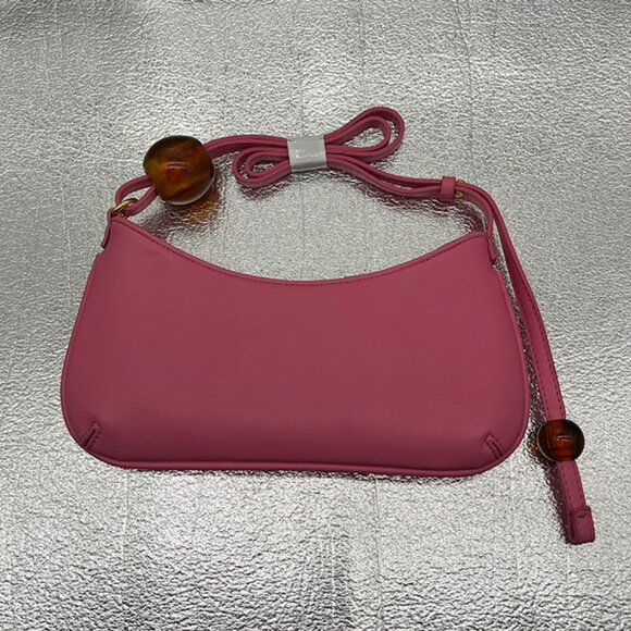 Jacquemus Vintage Pink Leather Underarm Bag main image 5